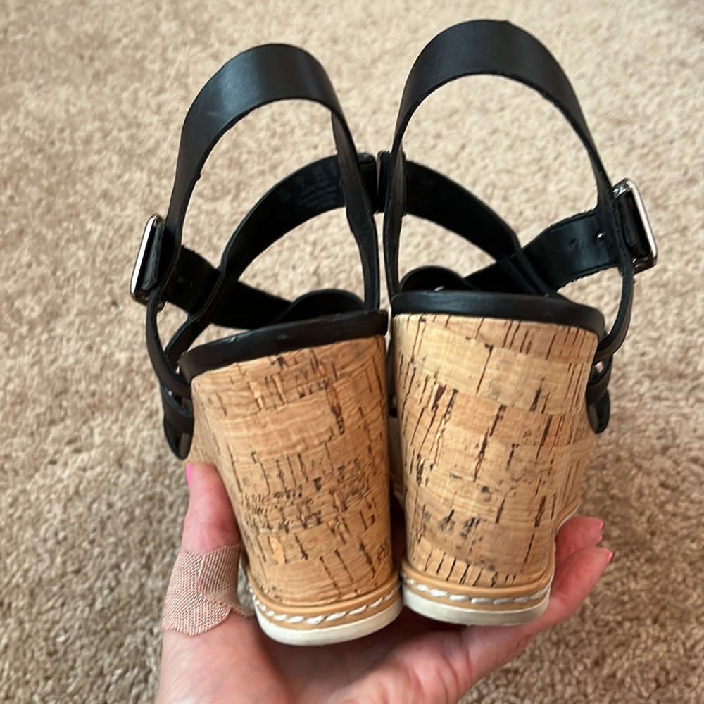 Franco Sarto Carine Cork Platform Wedges - Picture 4 of 7